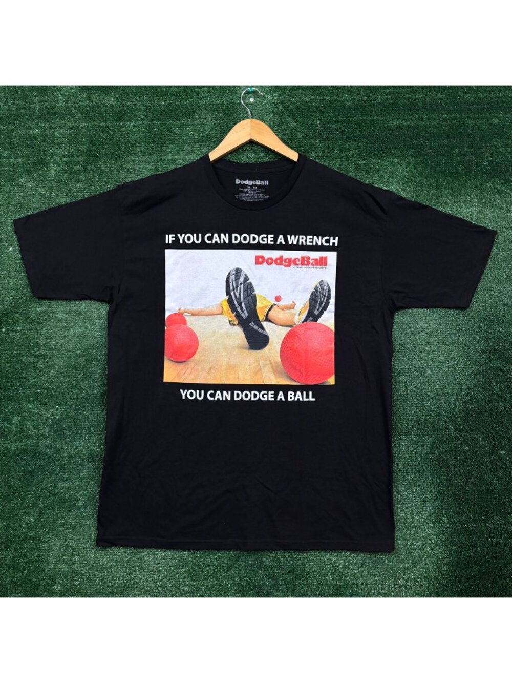 Dodgeball If You Can Dodge A Wrench You Can Dodge A Ball T-Shirt Size Extra Larg